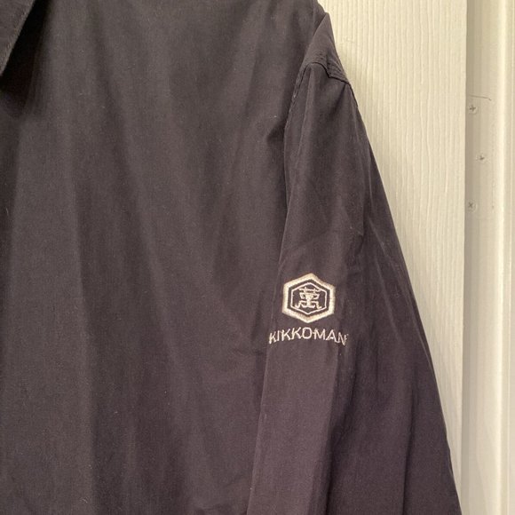 Port Authority on Tour Kikkoman Pearl Soy Milk Logo'd Wind Jacket Black XL - Picture 4 of 7